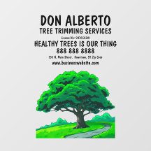 Oak Tree Logo | Custom Tree Trimming Service