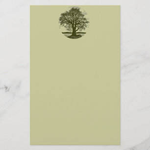 Oak Tree Stationary Stationery