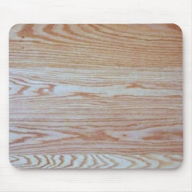 Oak Wood Effect Mousepad (Front)