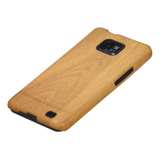 Oak wood grain texture Samsung Galaxy case