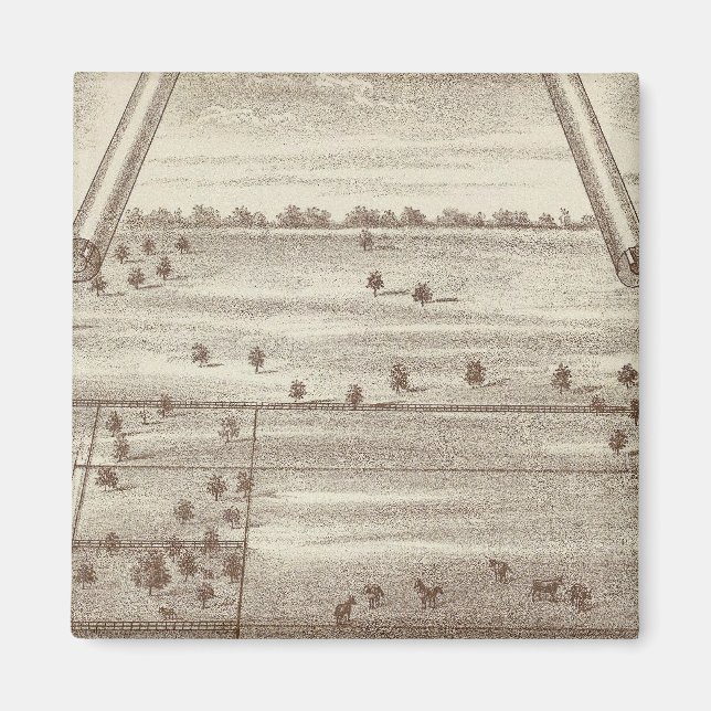 Oakdale Ranch Magnet (Front)