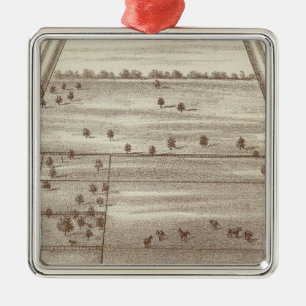 Oakdale Ranch Metal Tree Decoration