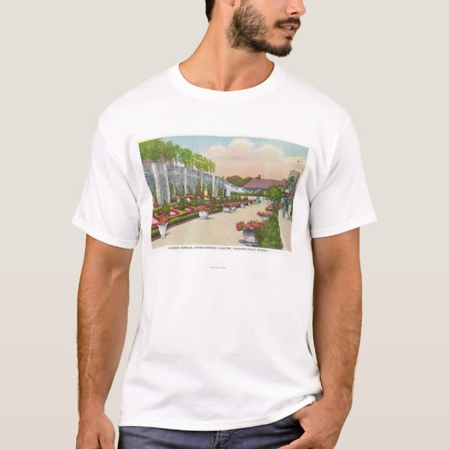 Oakes Garden Theatre Lower Terrace T-Shirt (Front)