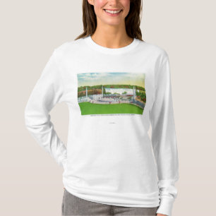 Oakes Garden Theatre View of American Falls T-Shirt