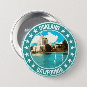 Oakland                                            7.5 cm round badge