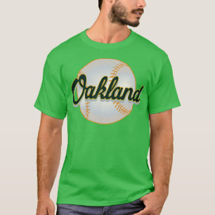 Oakland Baseball Vintage Baseball Team Gift T-Shirt