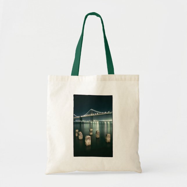 Oakland Bay Bridge @ Night Tote Bag (Front)