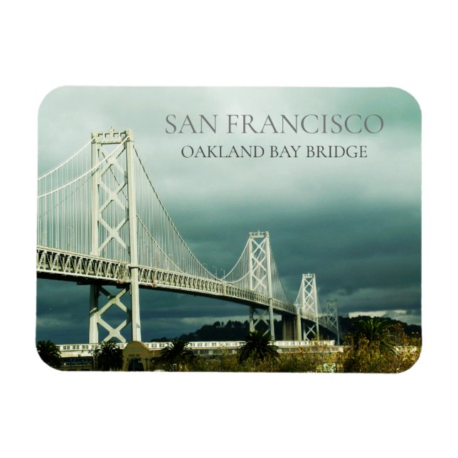 Oakland Bay Bridge San Francisco  Magnet (Horizontal)