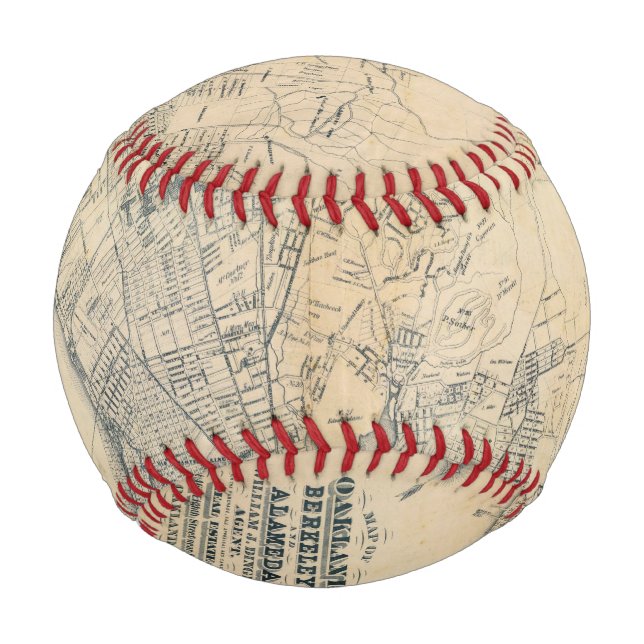 Oakland, Berkeley, Alameda Baseball (Front)