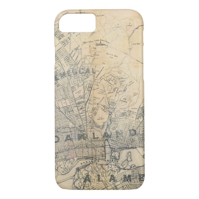 Oakland, Berkeley, Alameda Case-Mate iPhone Case (Back)