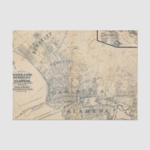 Oakland, Berkeley, Alameda Tissue Paper
