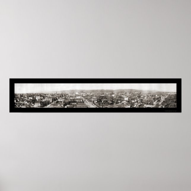 Oakland, CA Photo 1908 Poster (Front)