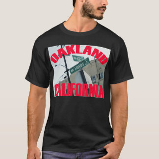 Oakland, California (62nd Ave, Hayes St) T-Shirt