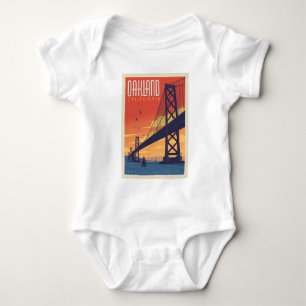 Oakland, California Baby Bodysuit