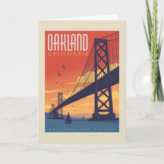 Oakland, California Card (Front)