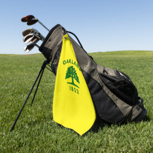 Oakland (California) city flag Golf Towel