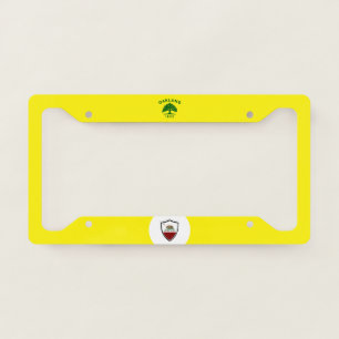 Oakland (California) city flag Licence Plate Frame