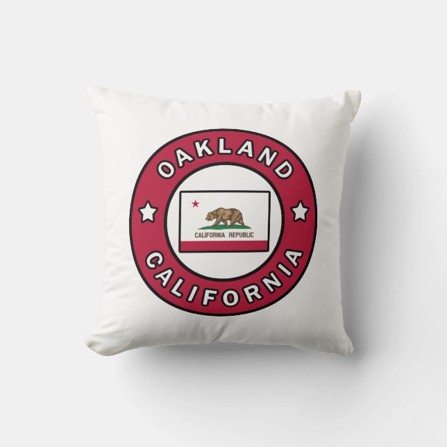 Oakland California Cushion (Front)