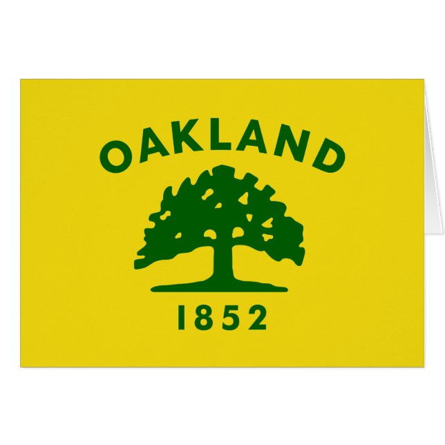 Oakland, California Flag (Front Horizontal)