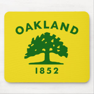 Oakland, California Flag Mouse Mat