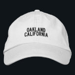Oakland California Hat<br><div class="desc">Be Proud of your hometown</div>