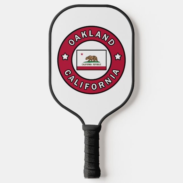 Oakland California Pickleball Paddle (Front)
