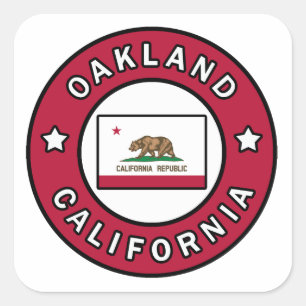 Oakland California Square Sticker