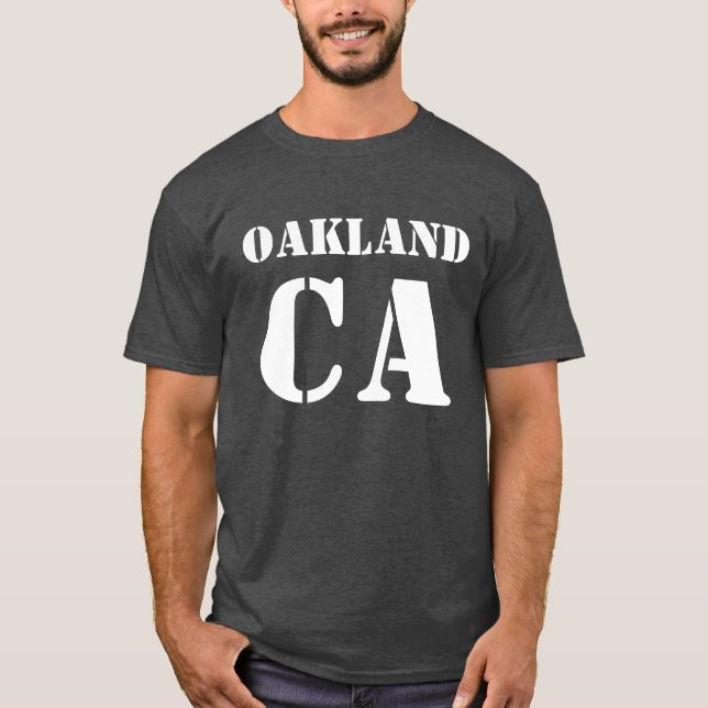 Oakland California Tee Shirt (Front)