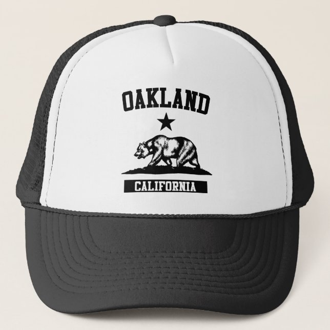 Oakland California Trucker Hat (Front)