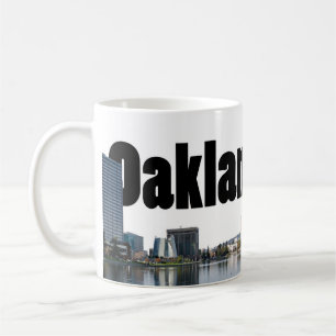 Oakland California with Oakland in the Sky Coffee Mug