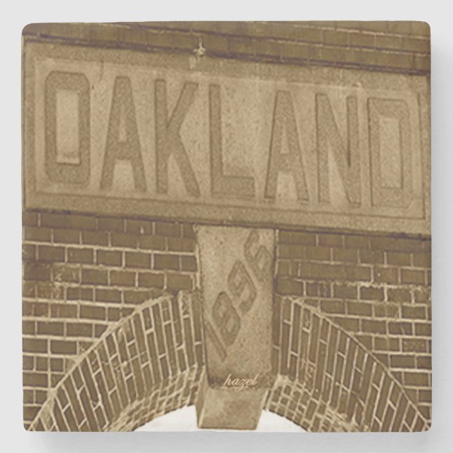 Oakland Cemetery Atlanta, Oakland Cemetery Stone Coaster (Front)