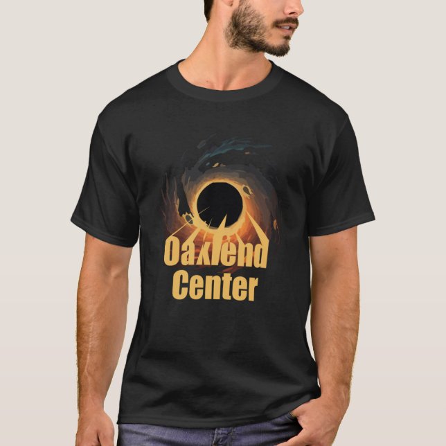 Oakland Centre Blackhole T-Shirt (Front)