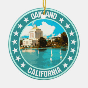 Oakland ceramic tree decoration