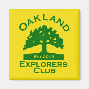Oakland Explorers Club Magnet