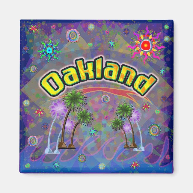 Oakland Noble Voyage Magnet (Front)