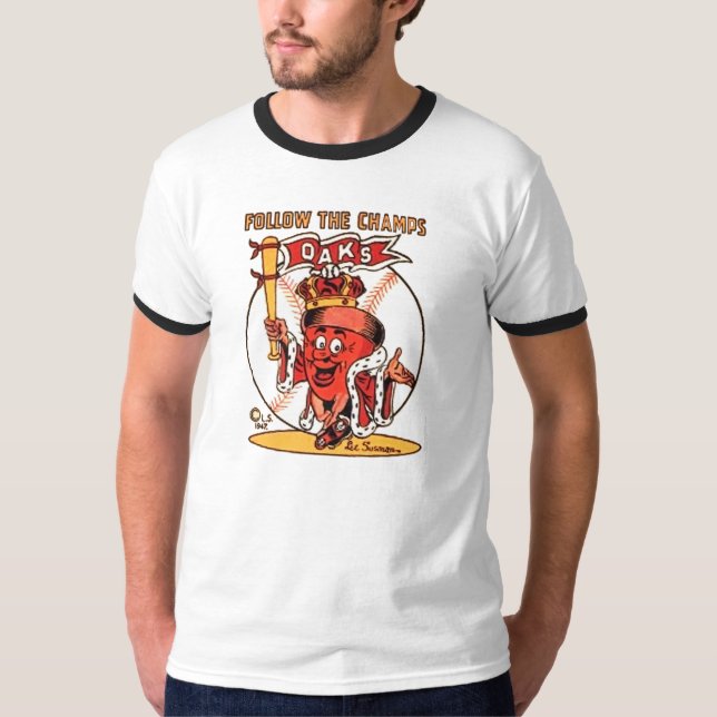 OAKLAND OAKS BASEBALL T-Shirt (Front)