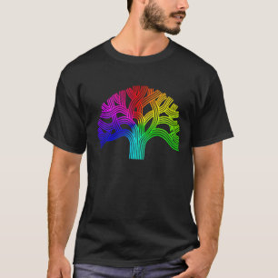 Oakland Pride  Rainbow Tree T-Shirt