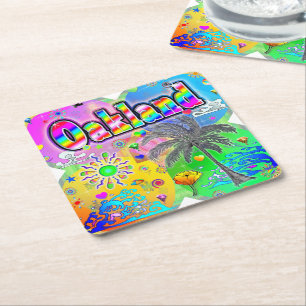 Oakland Quadro Seasons Coaster
