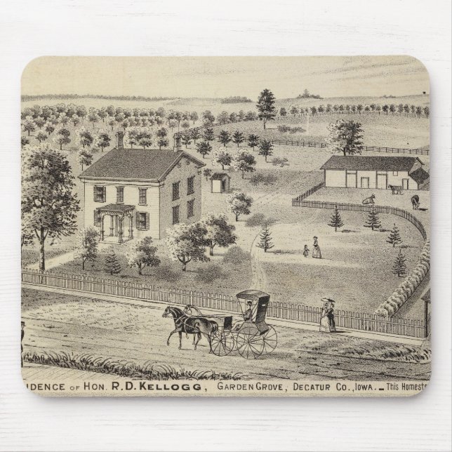 Oakland residence mouse mat (Front)