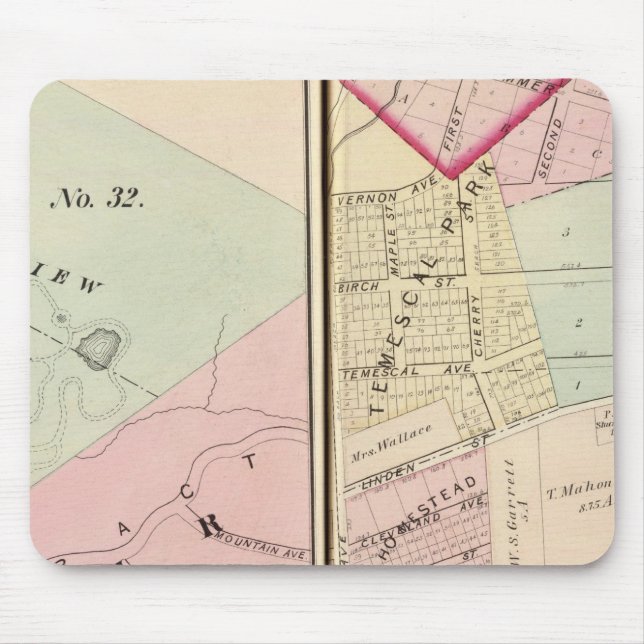Oakland, vicinity 1112 mouse mat (Front)