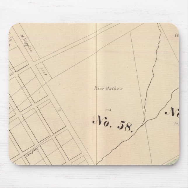 Oakland, vicinity 14 mouse mat (Front)