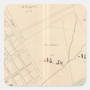 Oakland, vicinity 14 square sticker