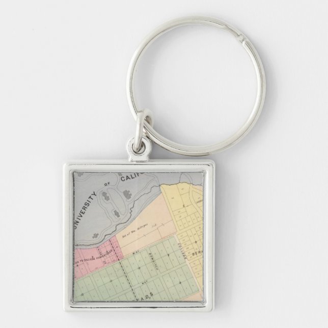 Oakland, vicinity 16 key ring (Front)