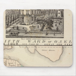 Oakland, vicinity 4 mouse mat