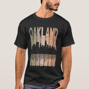 Oakland Vintage Oakland California Retro Oakland S T-Shirt