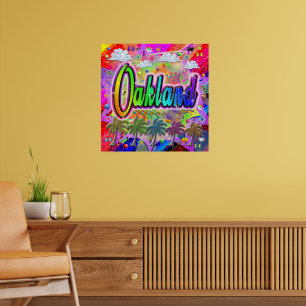 Oakland Vista Express Poster