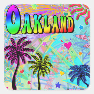 Oakland Vivid Romance Sticker