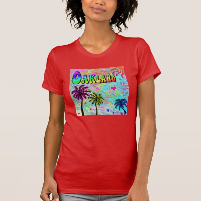 Oakland Vivid Romance T-Shirt (Front)