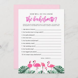 OAKLEY Flamingo Hot Pink How Well Do You Know Game Invitation