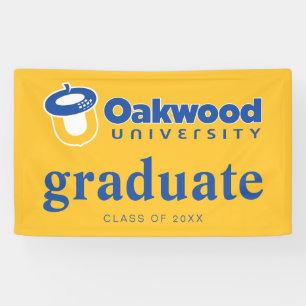 Oakwood University Graduation Banner